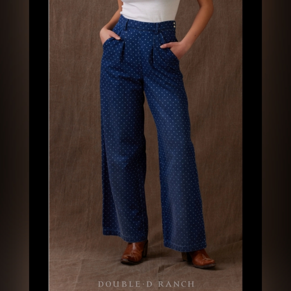 DOUBLE D RANCHWEAR CIRCLE DOT HERD PANT
